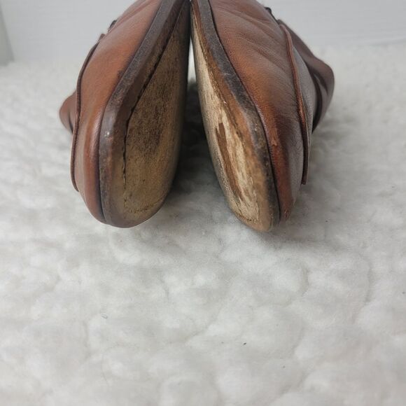Berluti Lorenzo Mens Slip On Mule Size 9 Calf Brown Leather Backless Shoes main image 2